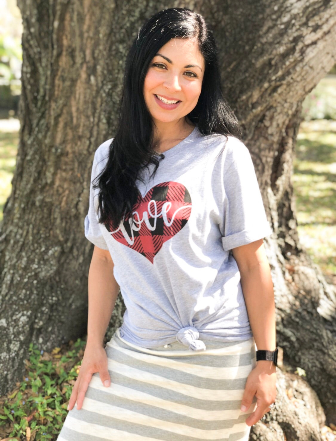 Love tee (gray)