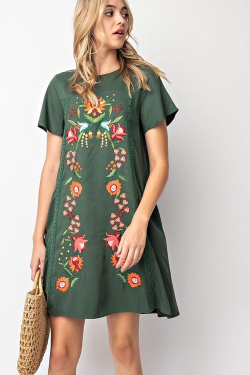 Summer Love dress (olive)