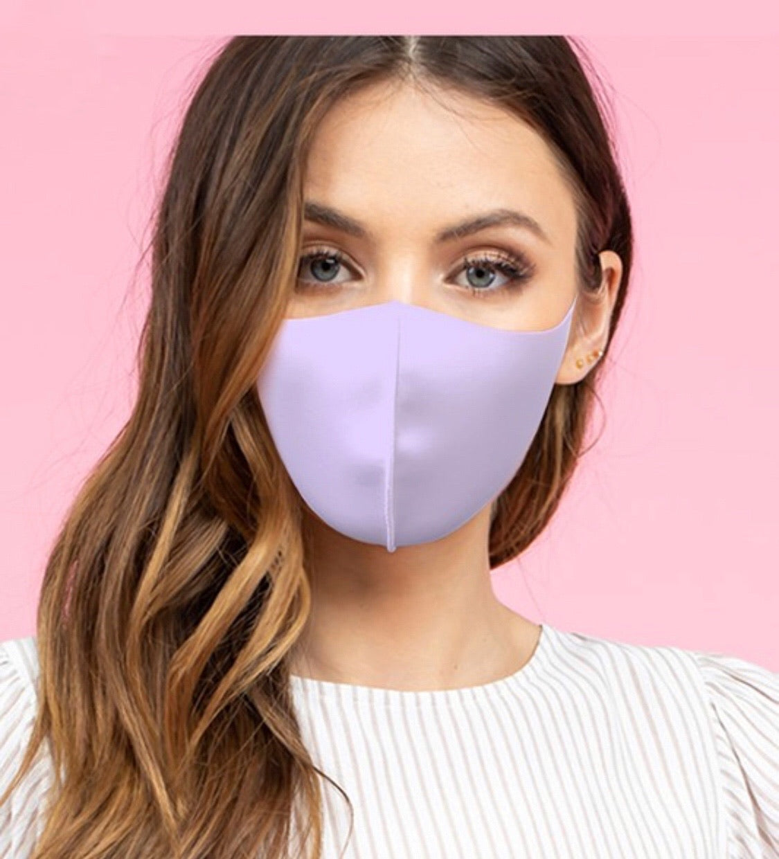 Antibacterial Mask, lilac (Adult)