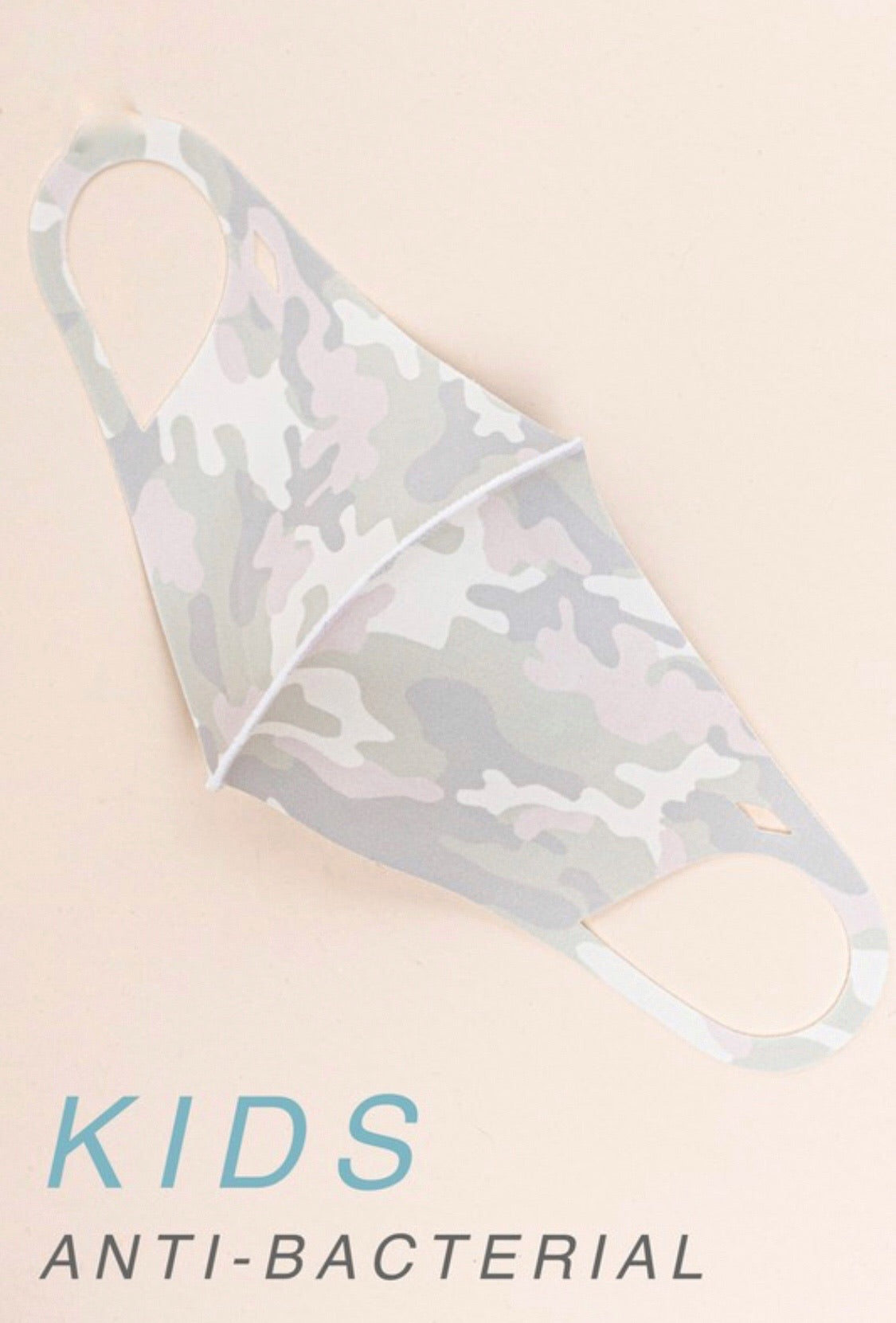 Antibacterial Mask, camo (Kid)