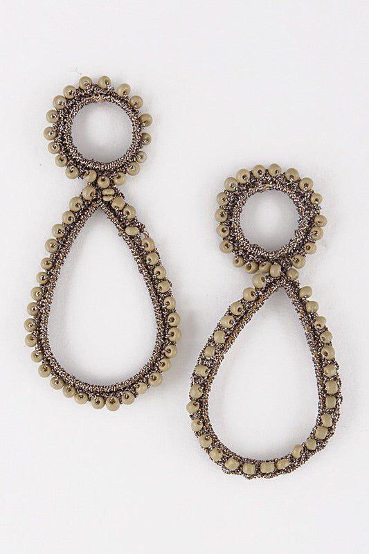 Rio Earrings (oatmeal)