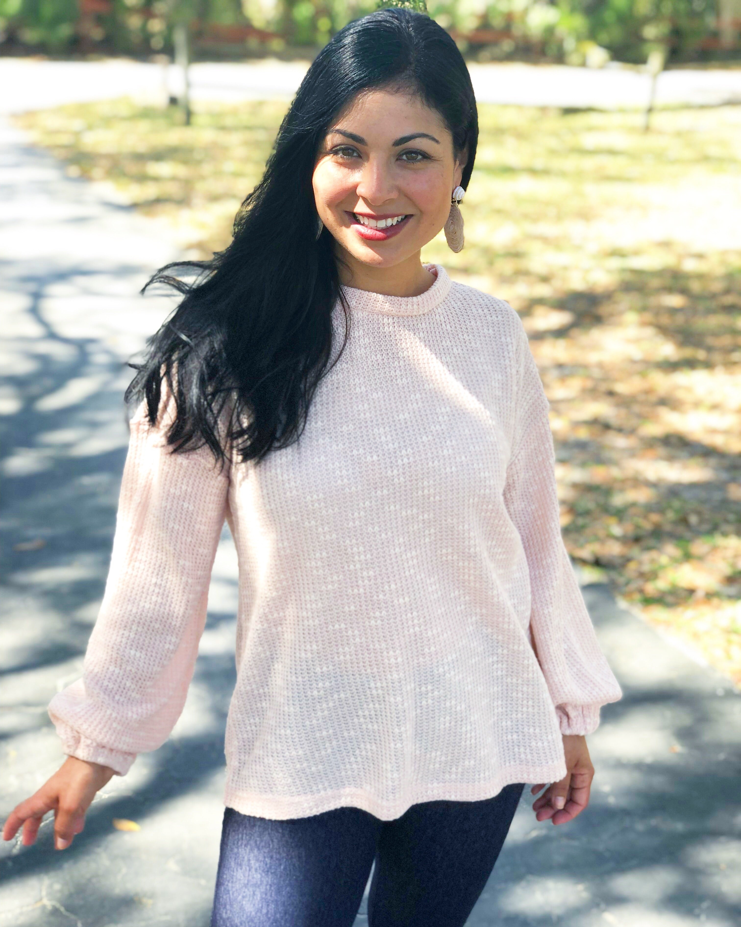 Kylie top (soft pink)