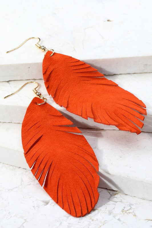 Bermuda earrings (coral)