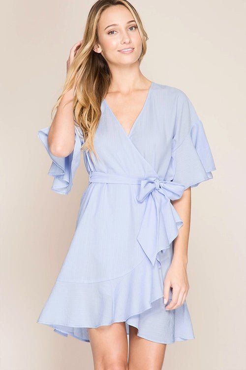 Belle Dress (light blue)