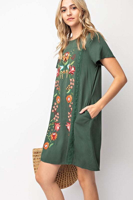 Summer Love dress (olive)