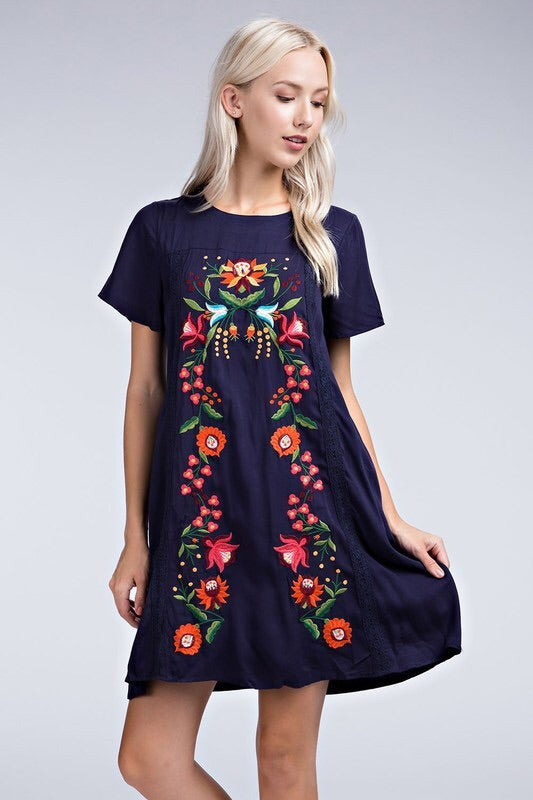 Summer Love dress (navy)
