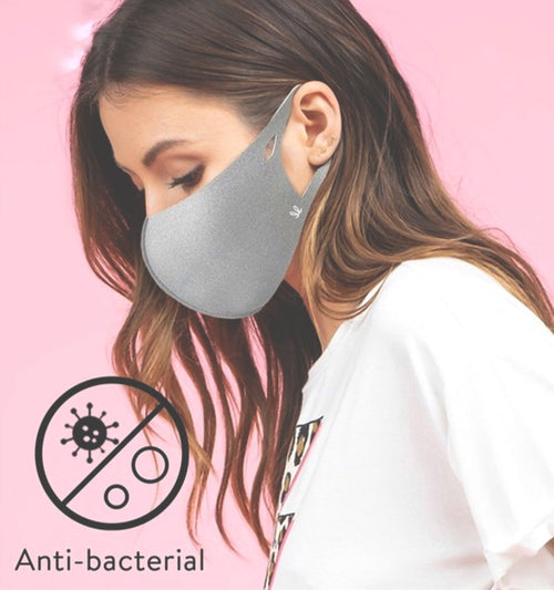 Antibacterial Mask, gray (Adult)